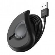 YOYO Wireless Charger for iWatch?with 1M Cable?Bla