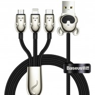 Kabel USB 3w1 Baseus Three Little Mouse,...