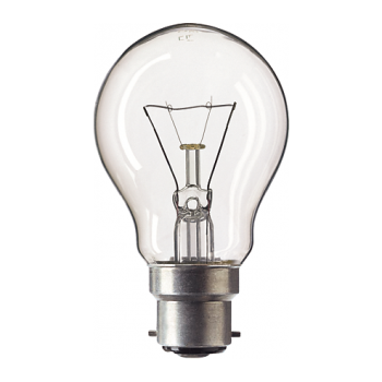 Incandescent bulb lamp A55 230V B22 25W...