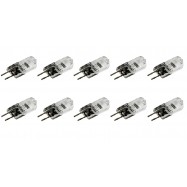10x halogen G4 12V 20W clear for industrial uses