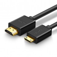 Kabel Mini HDMI - HDMI UGREEN HD108 1,5m czarny...