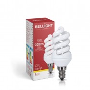 Energy saving light bulbs T2 spiral 15w e14 2700k