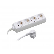 Extension cord 4 sockets with grounding 16A 10M