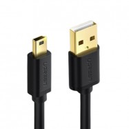 Kabel USB do Mini USB UGREEN US132 1m Czarny