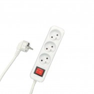 Extension cord 3 sockets with grounding...